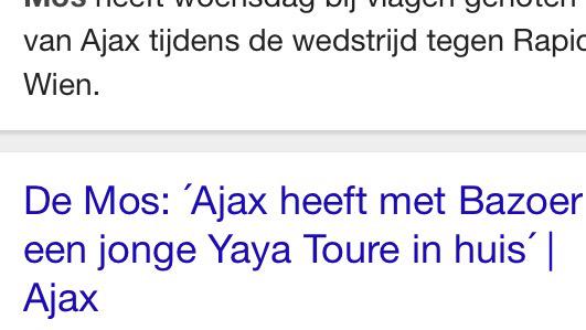 simonzwartkruis's tweet photo. Jaja, Yaya, @aad300 en ik, helemaal op één lijn #Bazoer #Ajax http://t.co/tGbrVE5zaW