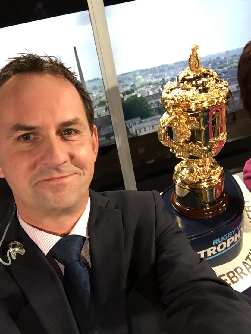 Gregg Easteal on Twitter "Check out my new mate. The rugby World Cup no less. See it on