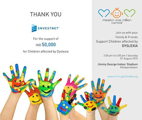 GTechIndiaOrg's tweet image. Thank You #Envestnet for joining #MissionOneMillion bit.ly/1gff9dH