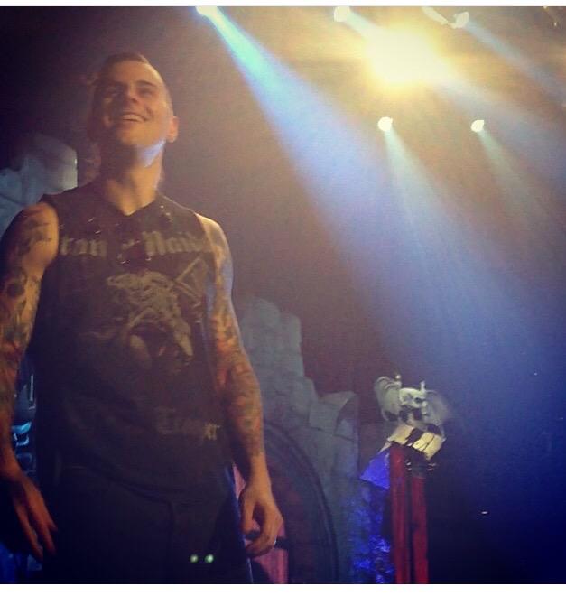 HAPPY BIRTHDAY M.SHADOWS!! Pic I took last April when I treated myself for my birthday to a concert!! 