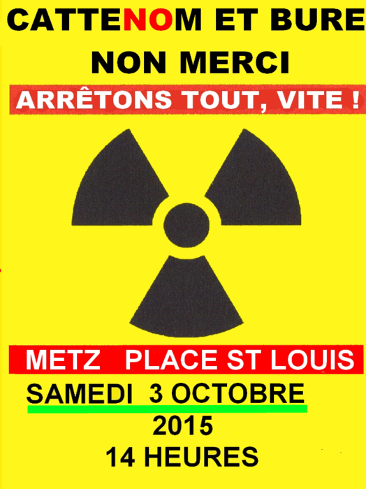 Bure_STOP_STOP's tweet photo. Bure: erstes europäisches Endlager für hochradioaktiven Atommüll?
http://t.co/yAcc96l3dl #GRÜNE #SAARLAND #SAAR http://t.co/nxNpKutjv8