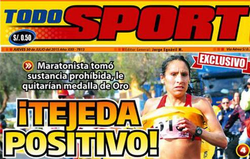 TLS_Peru's tweet photo. Todo Sport versus la COP https://t.co/V7MGvHMWMN http://t.co/L6esT4DVby