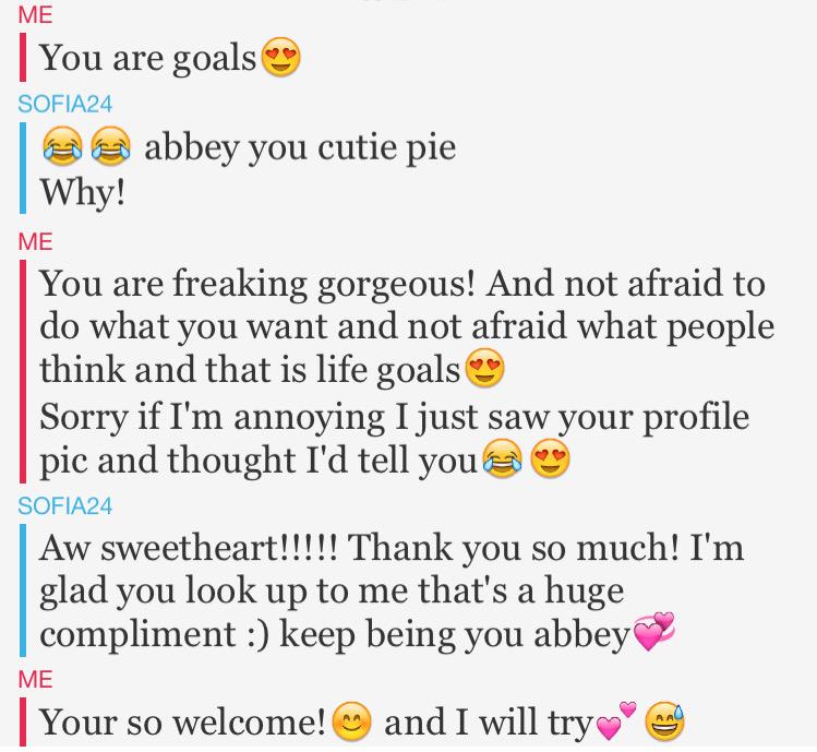 Abbey_Snydar's tweet photo. I hope she knew how much I really looked up to her❤️ #RIPSof http://t.co/Rme9FPRw8y