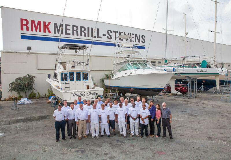 RMKMiami's tweet photo. #RMKMerrillStevens​ hard-working &amp; dedicated team! Many have been with us for over 3 decades #MiamiShipyard #Yachts http://t.co/mEK3p36Sng