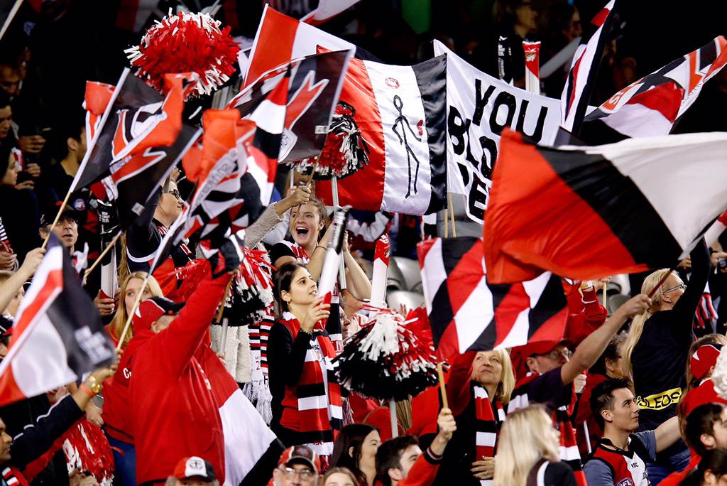 Looking back at all the colours in the stands was something I’ll never forget #AFLManyColours