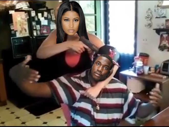 HipHopCompany's tweet photo. Nicki be like "apologize nigga" 💀 http://t.co/QKzLOBRSDO
