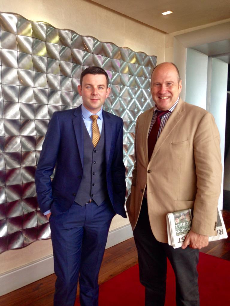 ThegHotel's tweet photo. The @BreakfastNT team are live from the g again this morning @chrisrdonoghue #gDapperGents #GalwayRaces #Friday http://t.co/t3dv6NBHpK