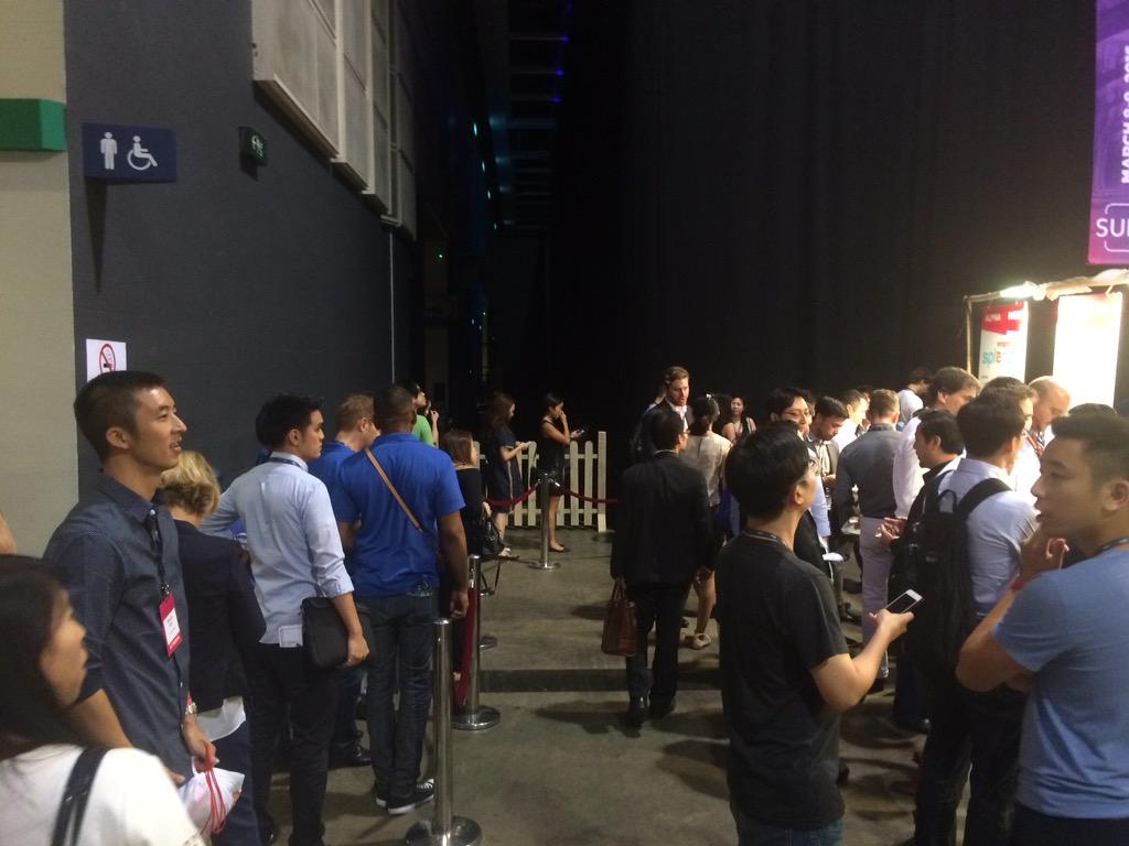 KuggleApp's tweet photo. Line up for LINE #RISEConf http://t.co/yrs3rrpm00