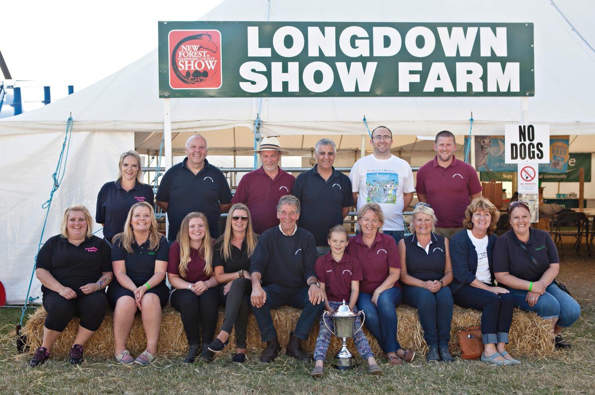 Meet the New Forest Show President's Trophy Winners! Thanks to all the team who helped us achieve this honour.