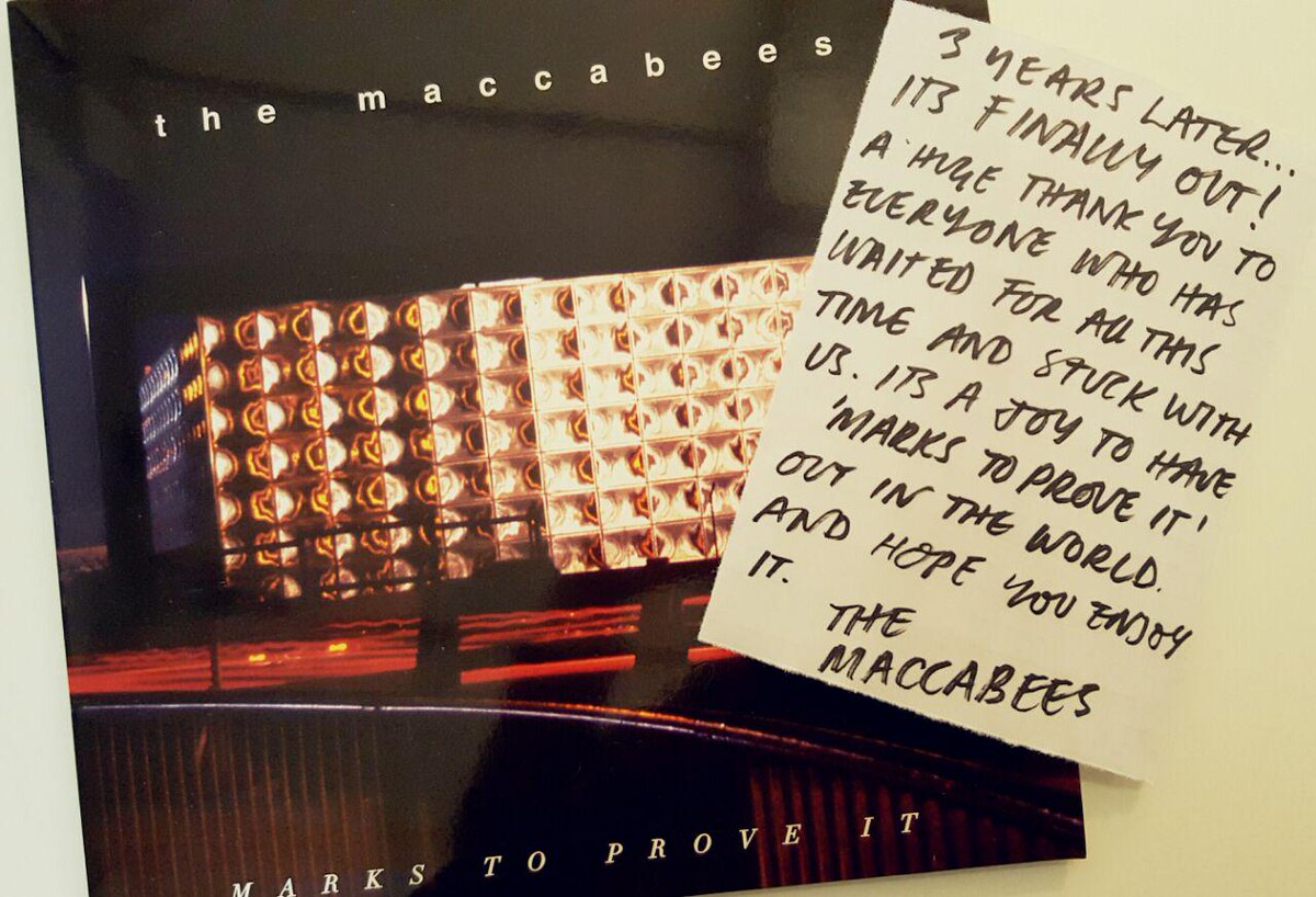 It's out! The Maccabees x
@iTunes http://t.co/MMNavTCUnB
@Spotify http://t.co/DIyPdd9Rao
Store http://t.co/lQKOzvPxUp http://t.co/1MxeCSJFc2