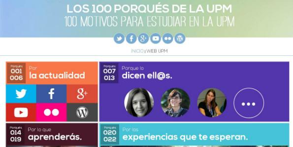 La_UPM's tweet image. 100 razones para estudiar en la UPM, upm.es/e-politecnica/…