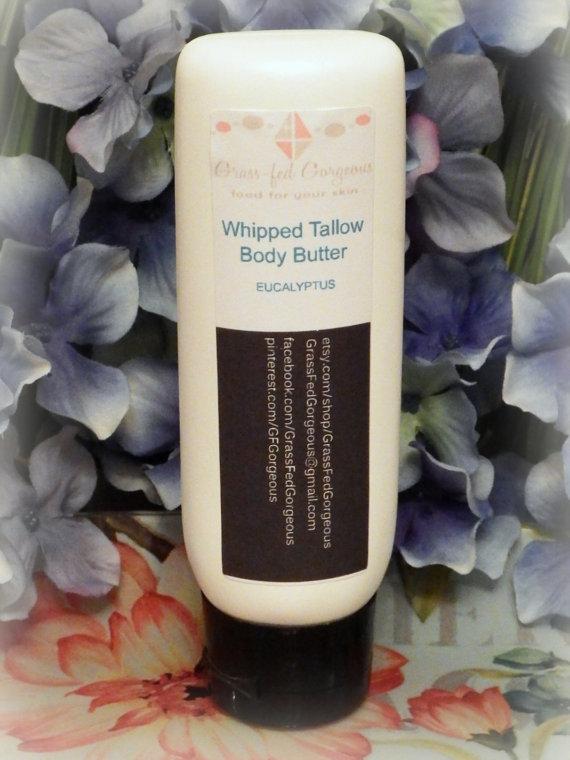 GFGorgeous's tweet photo. Whipped Tallow Body Butter - Eucalyptus 4 ounce tottle http://t.co/EAaLF71uwW  #grassfedgorgeous #etsyretwt http://t.co/WUAOLOkRTP