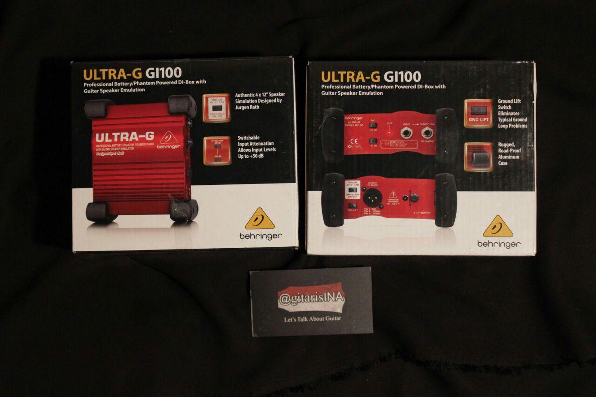 gitarisINAshop's tweet photo. Di Box dgn Cab Simulator paling Laris dari Behringer #gitarisINAshop 

Order / info 087888504099 / 58871F8C http://t.co/62Z02Rfo5l
