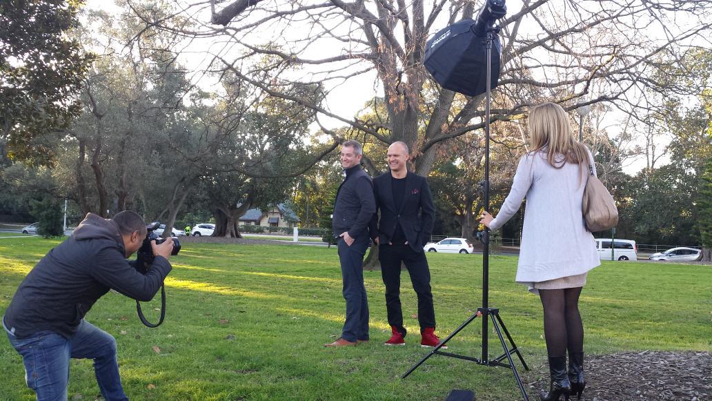 AdrianKinderis's tweet image. Behind the scenes: @FinancialReview photoshoot for our article on the @Neustar @BomboraTech acquisition