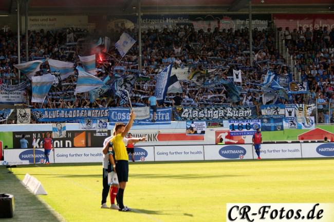 FussballUltras's tweet photo. Heidenheim - 1860 München 26.07.2015 http://t.co/r1fSKSFA7W