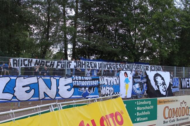 FussballUltras's tweet photo. Lüneburger SK Hansa - SV Meppen, 26.07.2015 http://t.co/DXvfv30LEu