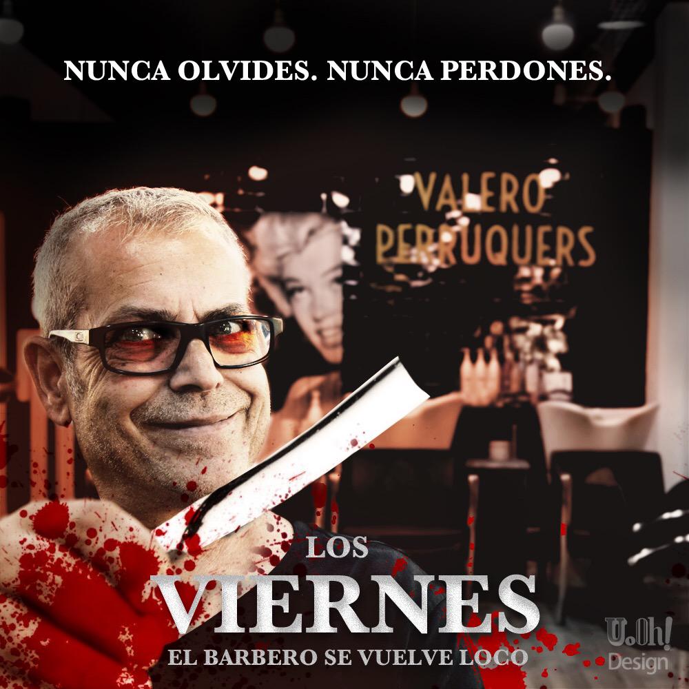 uoohdesign's tweet photo. A tiempos desesperados, medidas desesperadas! Los #viernes nos vuelven loocoos!! #humor #peliculas #demon http://t.co/OV1c0hXnnl