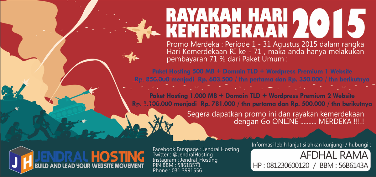 Anak muda 2k15 kan? Go follow <a href="/JendralHosting/">jendral hosting</a> dan beli website disini !