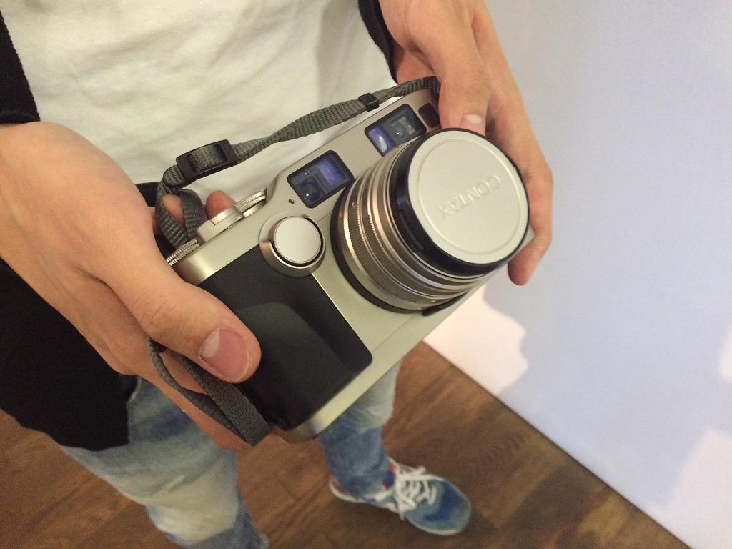 LCameraStyle's tweet image. #Contax G2, The Photographers' Gallery (@TPGallery), Soho