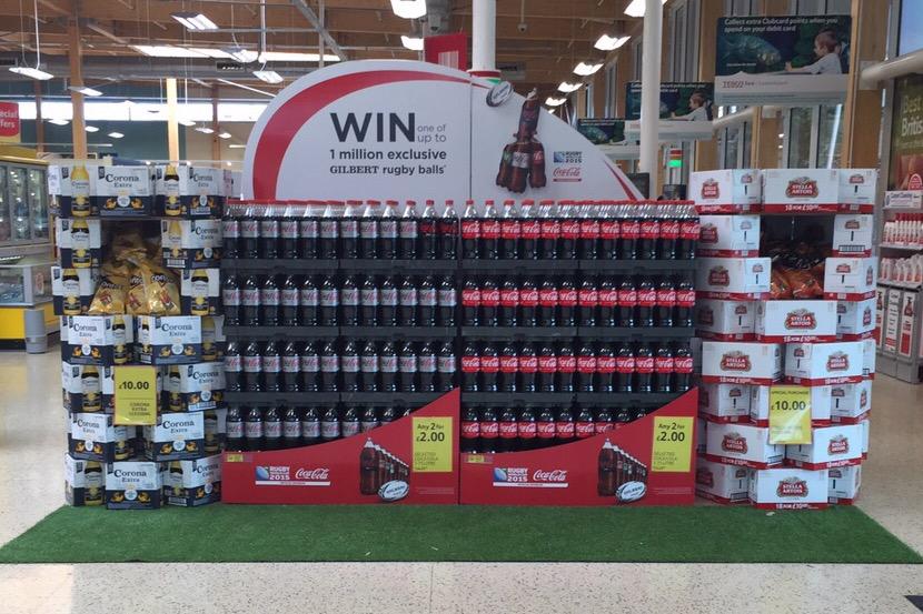 StanyardRichard's tweet photo. #tradetradetrade #RugbyWorldCup  #cocacola @Tesco @JennyJennydee1 @RizTesco @Alyson1006 @CocaCola http://t.co/HBGCrMIu6u