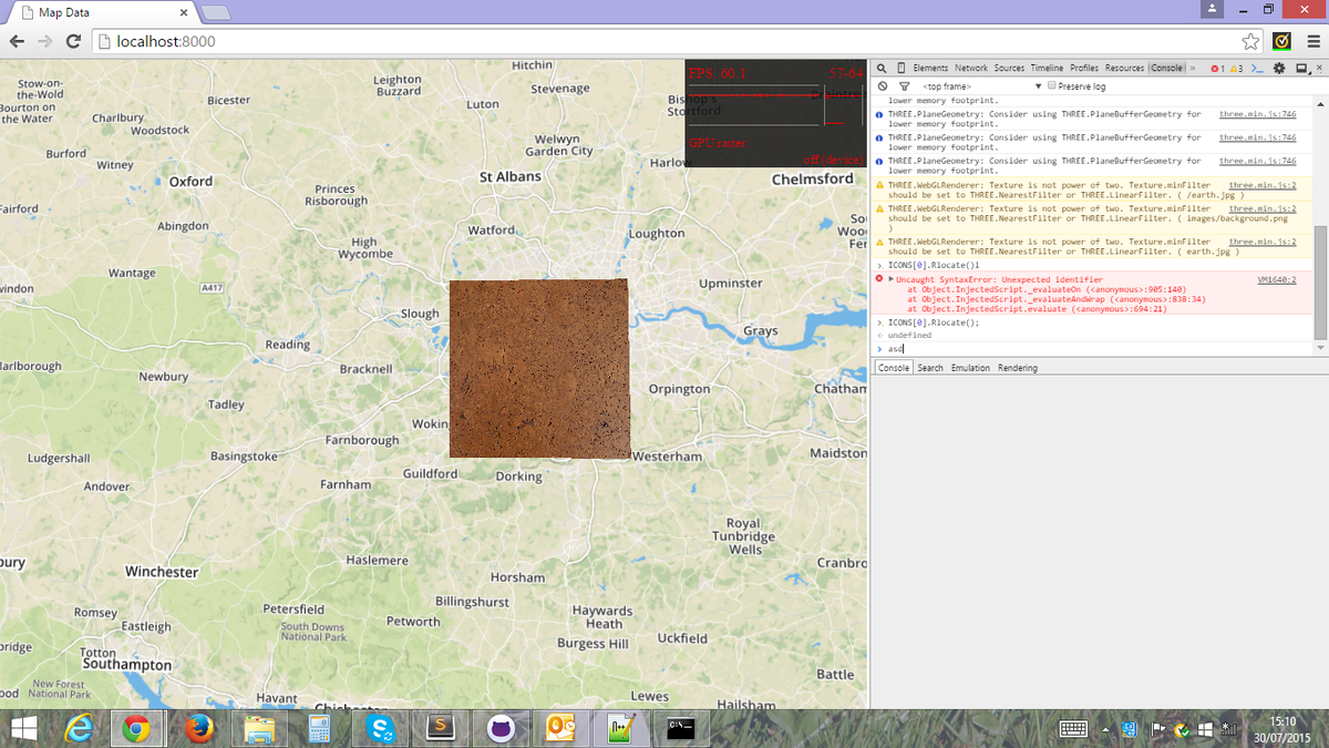 YRSCityVis's tweet photo. This is our #FoC2015 debug dirt! Used for our map rendering engine! http://t.co/YMopZ899kN