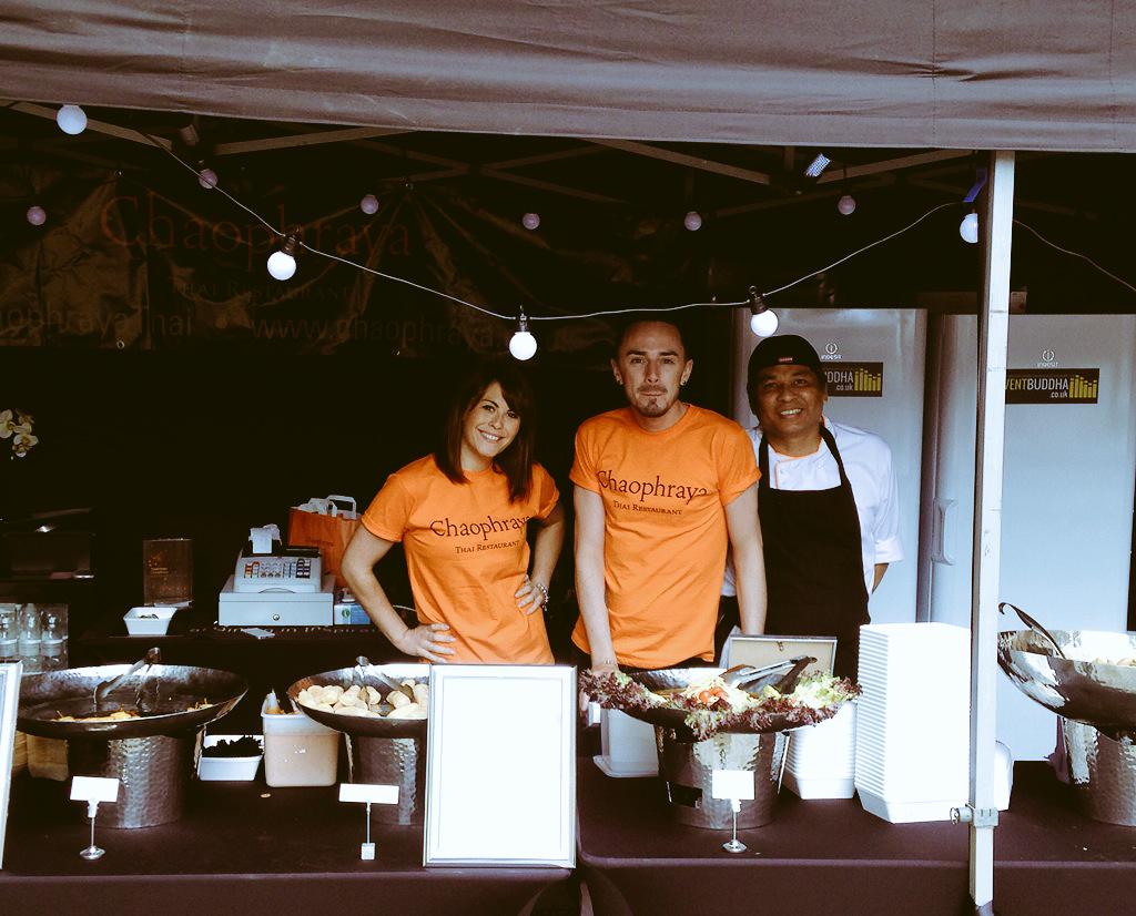 ManJazzFest's tweet photo. Get your street food fix at @manjazzfest's festival square @VFreshFood @AlsBBQShack @ChaophrayaThai #mjf2015 http://t.co/YDmJxF5d2v