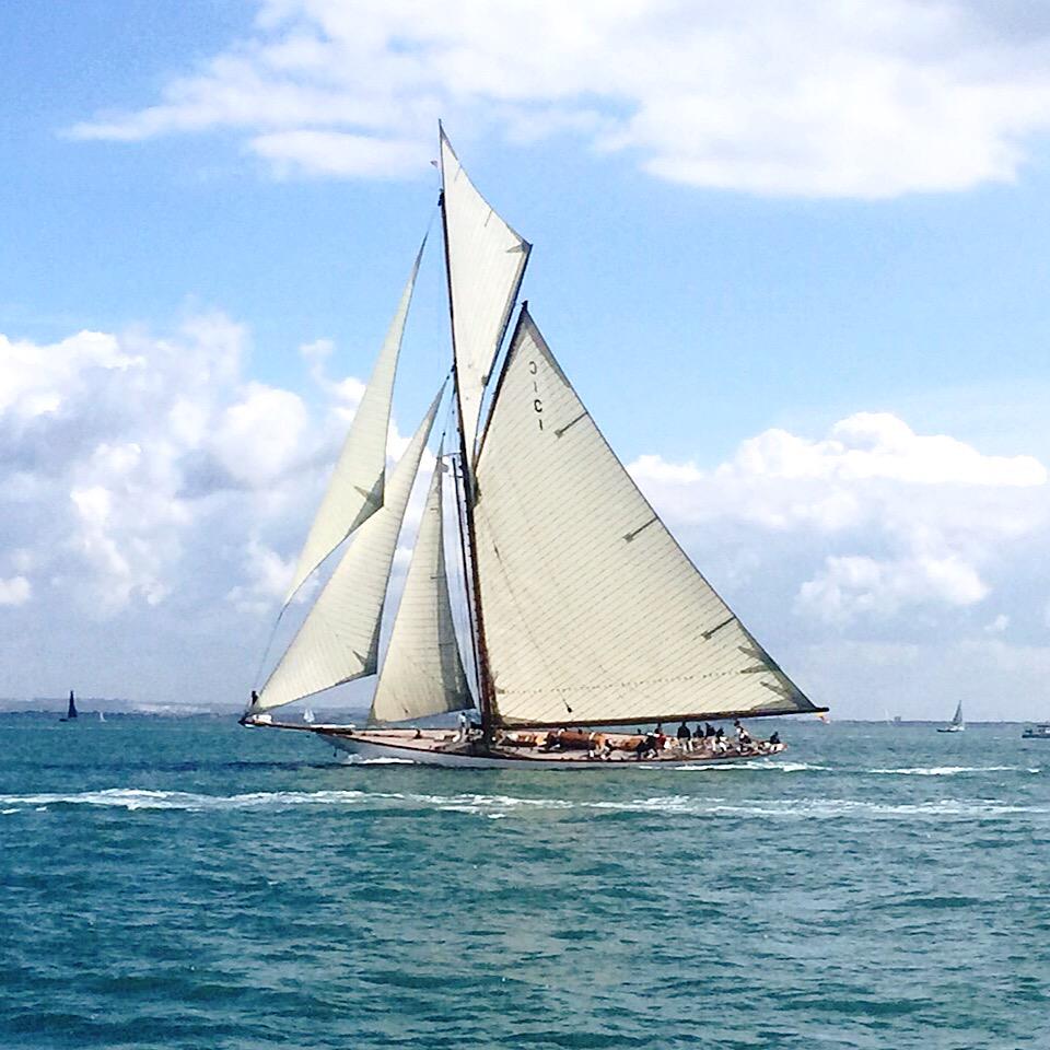 Class 0 racing this morning at <a href="/RYS_Bicentenary/">RYS Bicentenary</a> International Regatta. #NorthSails #Sailing