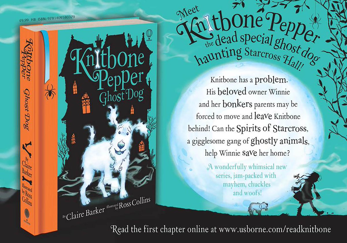 clairebarker's tweet image. #KnitbonePepper launched tomorrow + #BlueMoon tonight =#auspicious  @Usborne @AmydUsborne #childrensbooks #pets