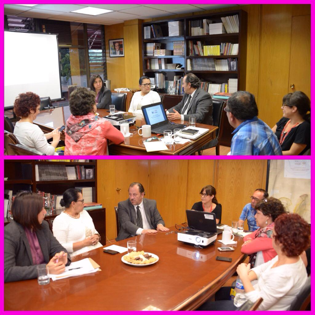 Reunión de trabajo @SEDERECCDMX y <a href="/CulturaCDMX/">Cultura Ciudad de México</a> sobre Fiesta de las Culturas Indígenas de la #CapitalSocial 2015