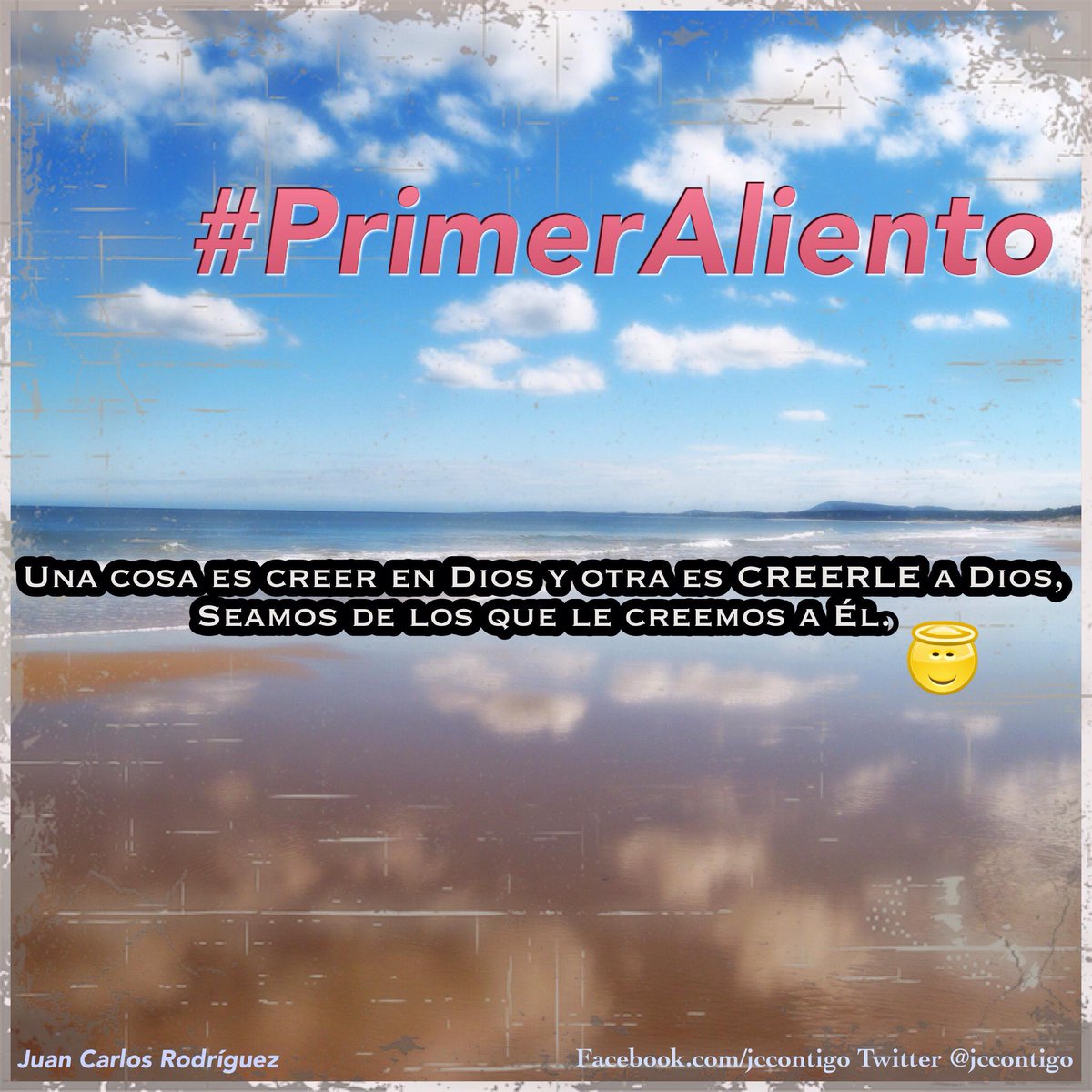 vivecomunicando's tweet image. #PrimerAliento Una cosa es creer en Dios y otra es CREERLE a Dios,
Seamos de los que le creemos a Él.