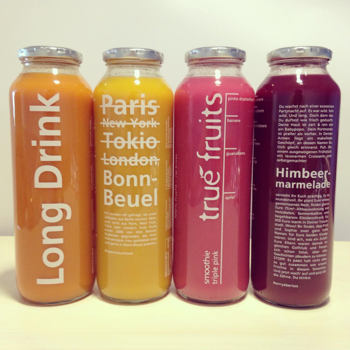 True Fruits On Twitter I Like Big Bottles And I Cannot Lie Unseregrossen Longdrink Ohrwurmtogo Truefruits Http T Co Istpjr4wcd