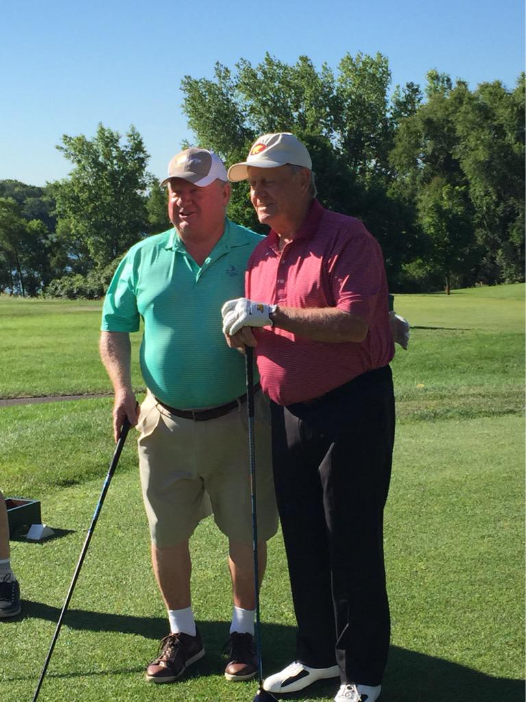 jessesingh's tweet image. Great morning with the Greats of #Golf at the @3M Championship! #3Mgolf