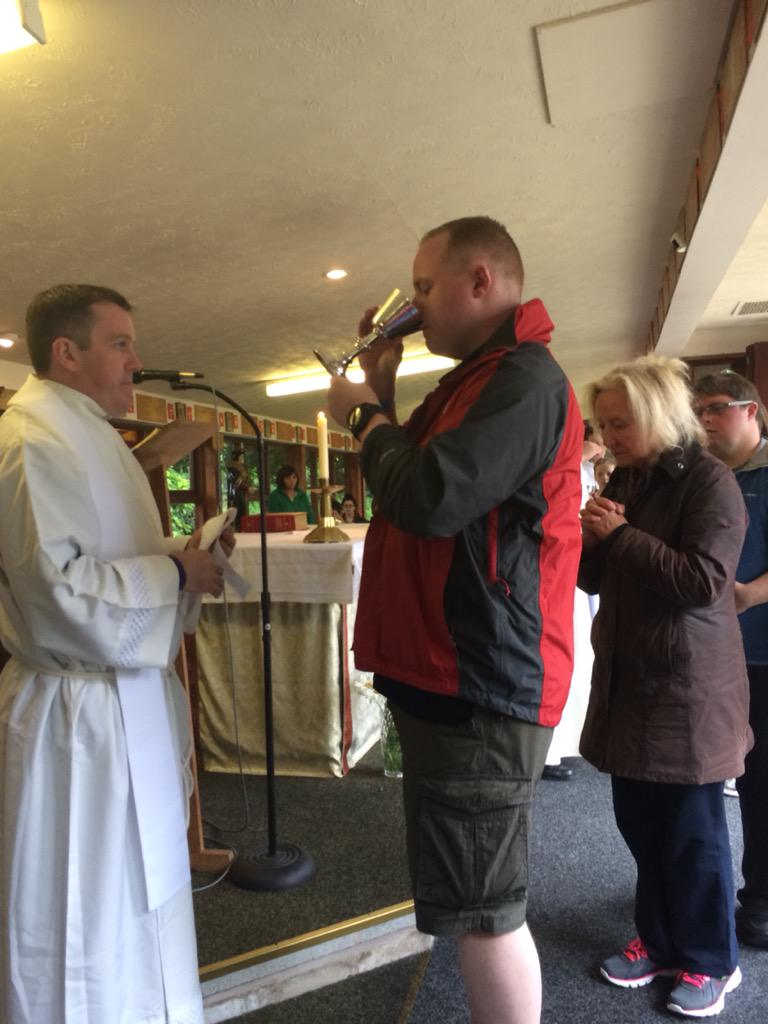 Everybody fully participated in a wonderful mass #winmarleigh