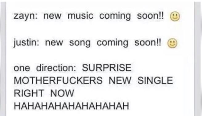 1DImaglnes's tweet photo. This is Why you must never leave twitter😂

#MTVHottest One Direction http://t.co/y9r23Do7mF