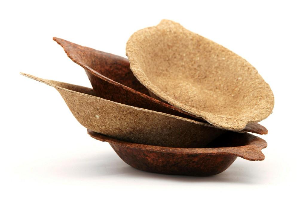 Biodegradable Bowls Made From Food Waste  bit.ly/1DfbA0M