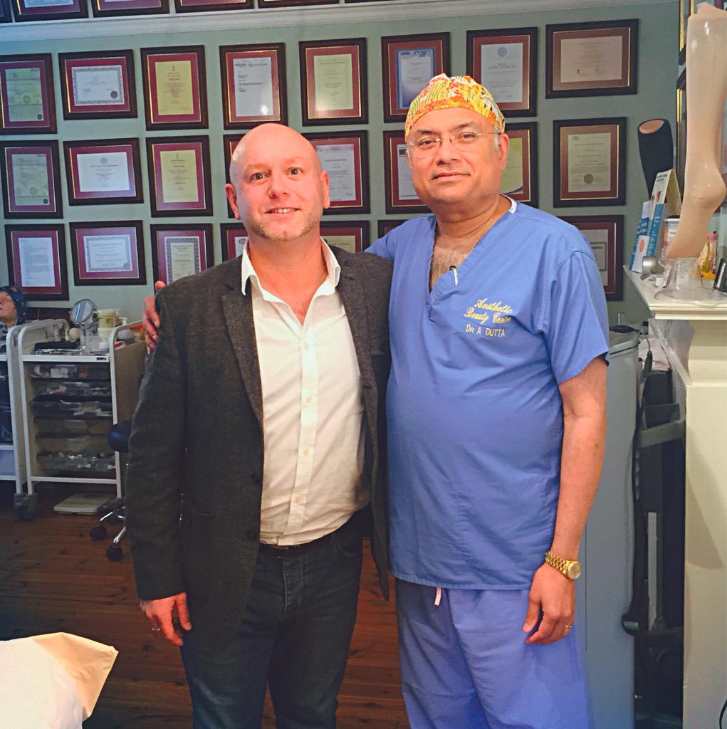 Me and the wonderful Dr Dutta <a href="/NuCosmetic/">Nu Cosmetic Clinic</a> #Newcastle #5Star #Bottox - the inside track later in my Vlog!