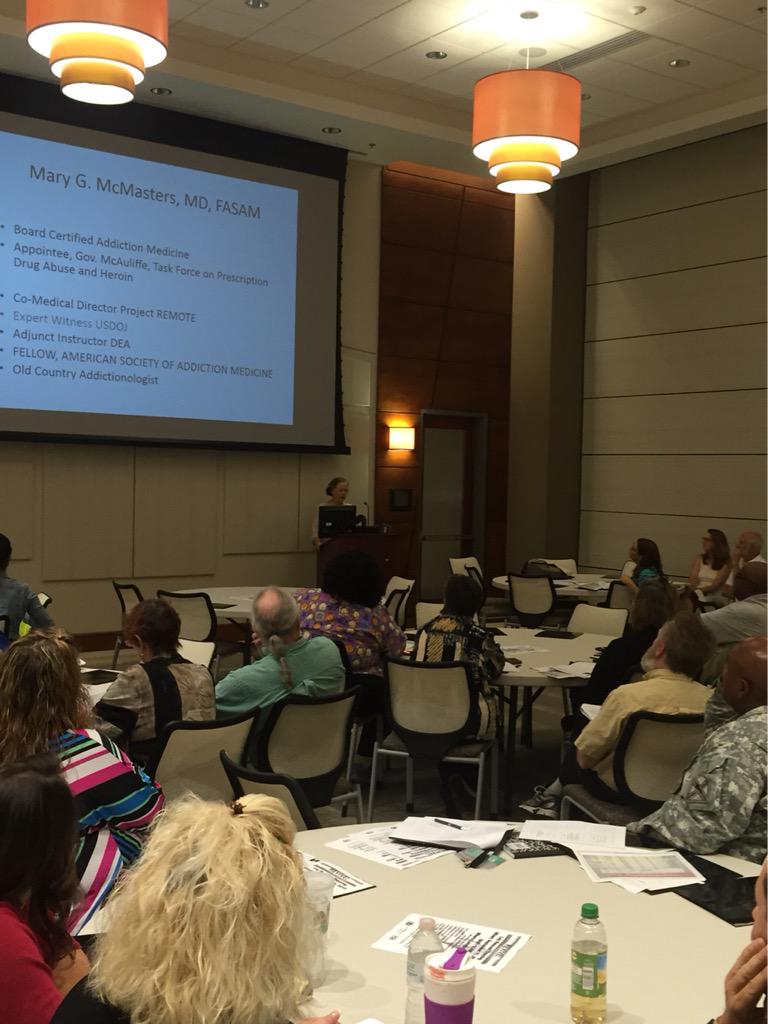 DrugFree_MHC's tweet photo. We're learning so much today about Addiction, Dependence, and Medication Assisted Treatment. http://t.co/NoZxgI27Uw
