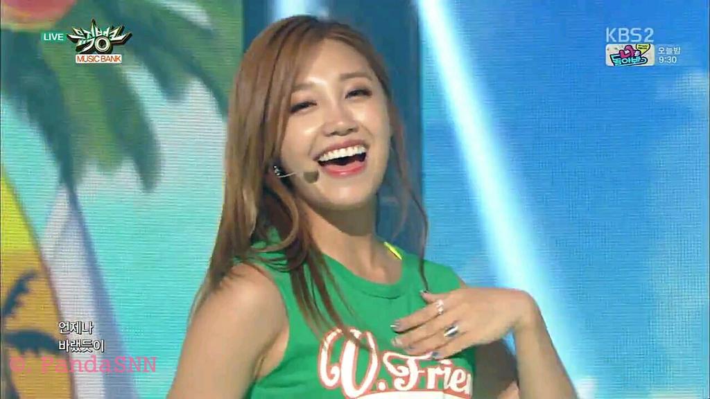 EunjiJeji's tweet photo. [CAPS] 150731 APink's Eunji - Remember @ KBS MUSIC BANK
#Remember3rdWin 

©.PandaSNN http://t.co/71cutg9KvD