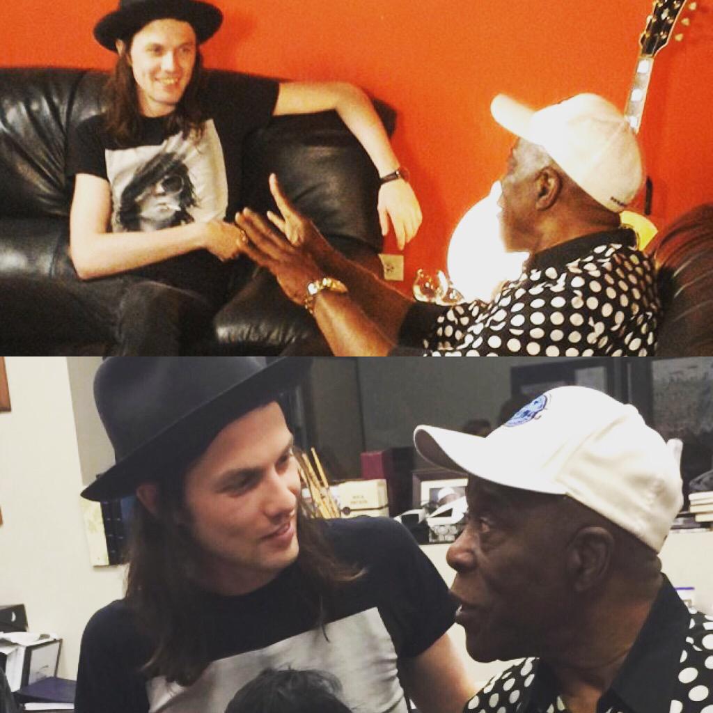 Happy Birthday Buddy!! What an honour meeting such an idol, Mr Buddy Guy ...and on his birthday! Thank you x 