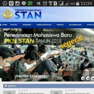 niih jawaban bagi adek adek yang nanya STAN dibuka atau nggak :)))
more info : stan.ac.id
