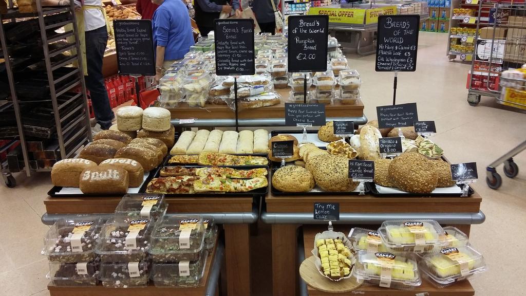 SVCorbally's tweet photo. @SuperVFoodKarma  some of our fantastic breads of the world instore from Sonia and the Bakery team  @SvCorballyFresh http://t.co/PVnDbkUEzJ