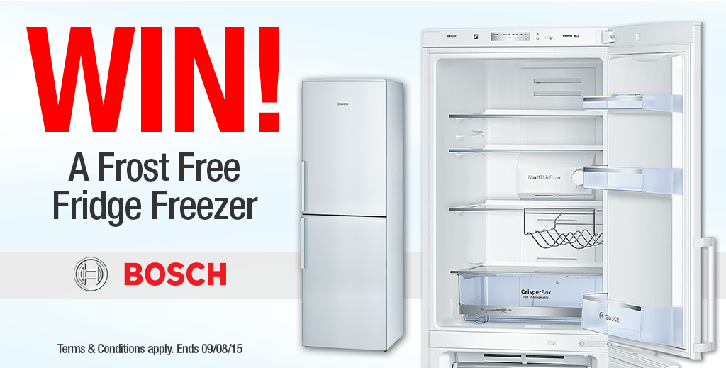 HughesDirect's tweet photo. Keep that juice chilled and those ice cubes frozen with the @BoschHomeUK Fridge Freezer! Follow us @HughesDirect &amp; RT http://t.co/QdBNTaBLK8