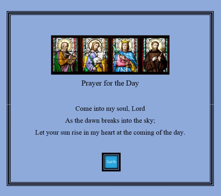_saintsoftheday's tweet photo. Prayer for the Day via

https://t.co/qf3sZSHVpK

https://t.co/C5bmMEAwWi http://t.co/e2d8a2c1ei