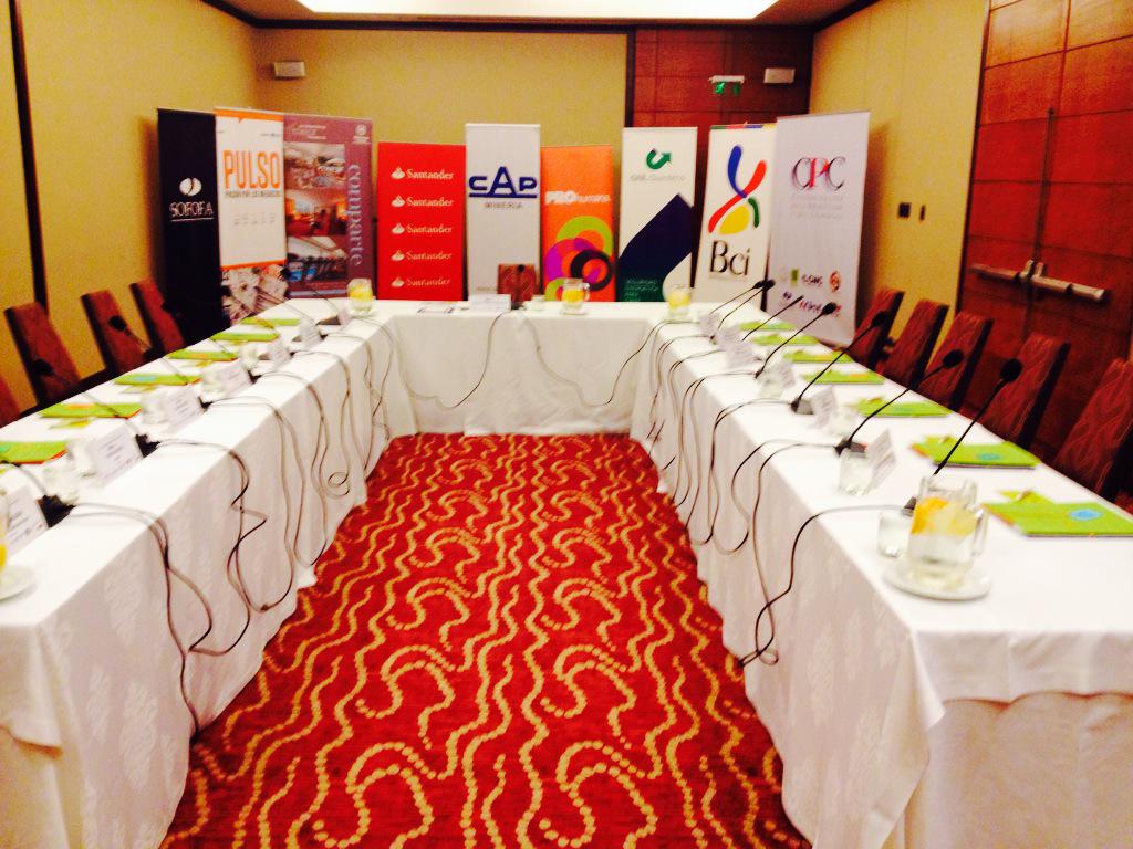 Todo listo para comenzar última #MesasSustentabilidad con líderes de la #sociedad #civil