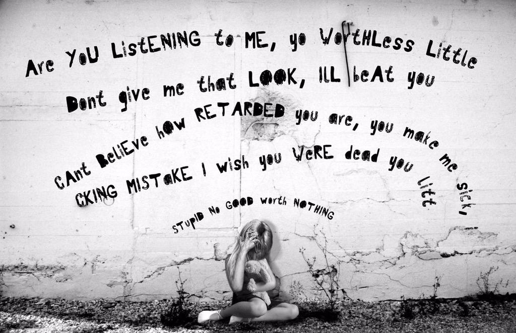 ChildAwarePro's tweet photo. Verbal abuse is just as damaging as physical abuse. 
#StopChildAbuse @helpspreadthis @HarassNoMore #REPORTChildAbuse http://t.co/KoZAxjKNCm