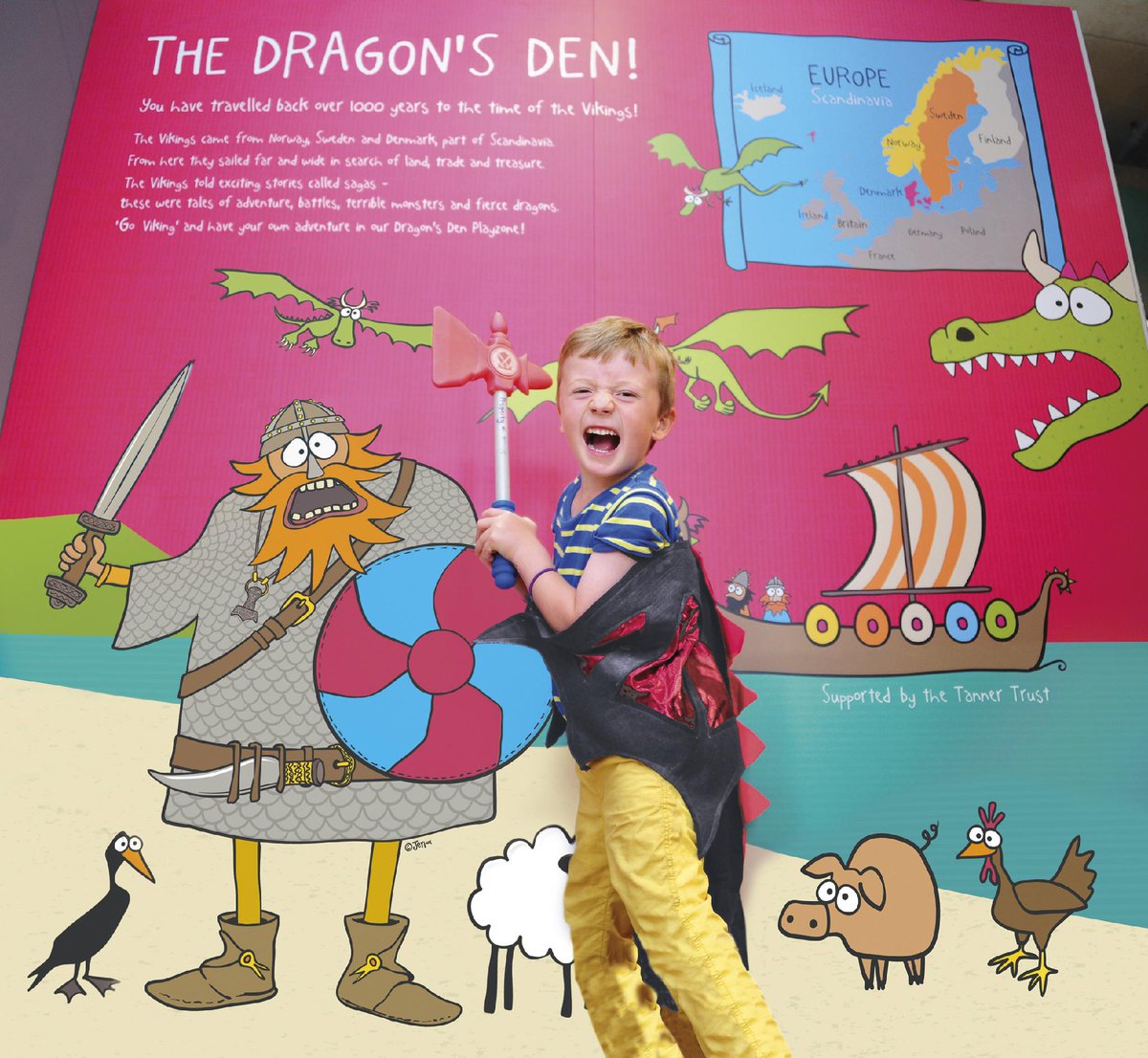 illustratorjen's tweet photo. Waaahhh
The Vikings &amp; Dragon's Playzone at the National Maritime Museum!
See more pics here: 
https://t.co/SrTfbpro2i http://t.co/WqUcwLktgB