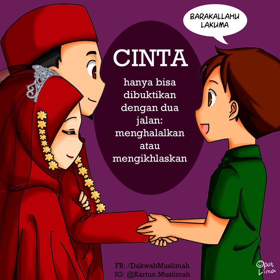 Gambar Kartun Muslimah Dan Kata Kata Top Gambar