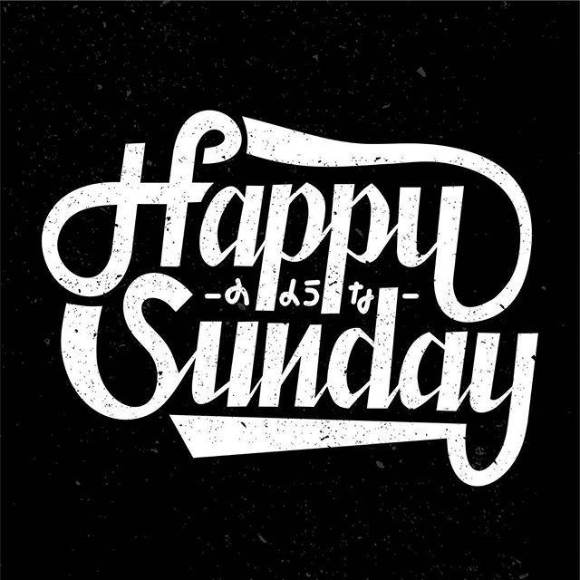 By hey_nasir Comission work <a href="/happylikesunday/">HAPPY -のような- SUNDAY</a>.co .
.
.
#kaligrafina #belmenid #typography #handlettering #handmade #…