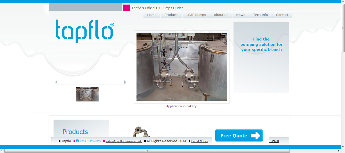 TapfloUK's tweet photo. #Tapflo #Pumps are known to be the most reliable in the #industry for Hygienic applications http://t.co/VBkxAhXvW2 http://t.co/NoRJztLlRL