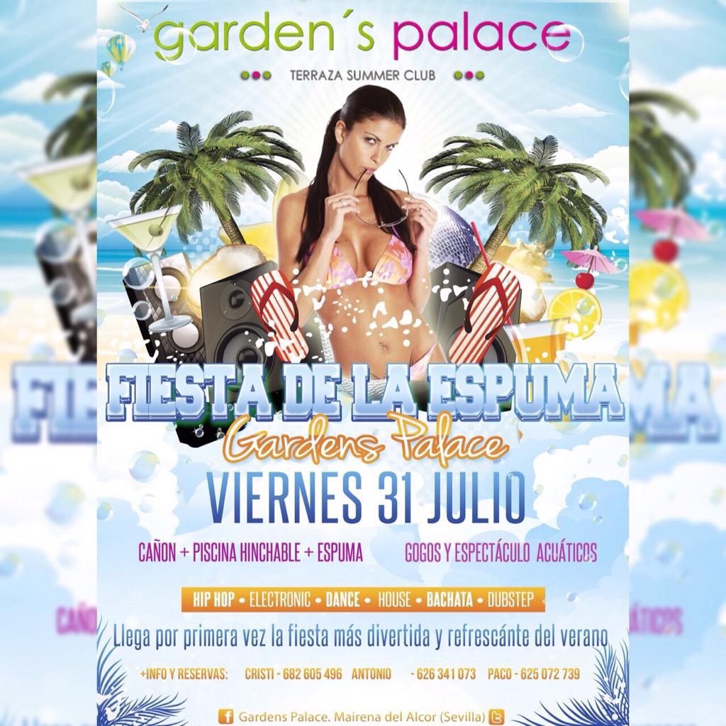 Fiesta de la espuma esta noche en <a href="/GardensPalace/">Garden´s Palace</a> vas a faltar? 😁🎉💦💨 siempre ofreciendo lo mejor, te espero!!😜